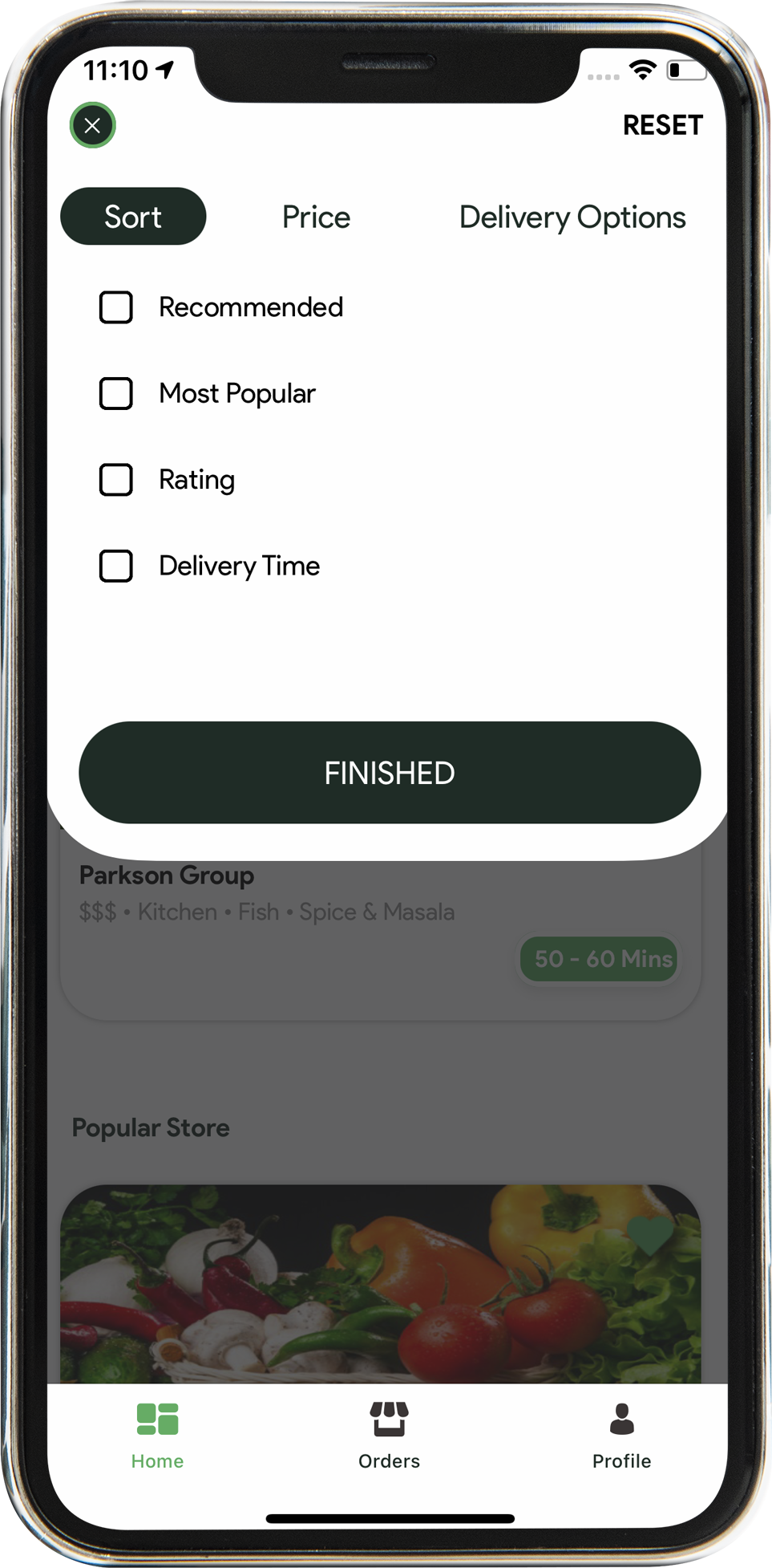 grocery delivery script